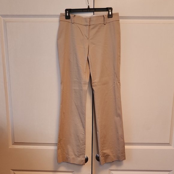 Ann Taylor Tan Boot Cut Pants - Picture 1 of 3